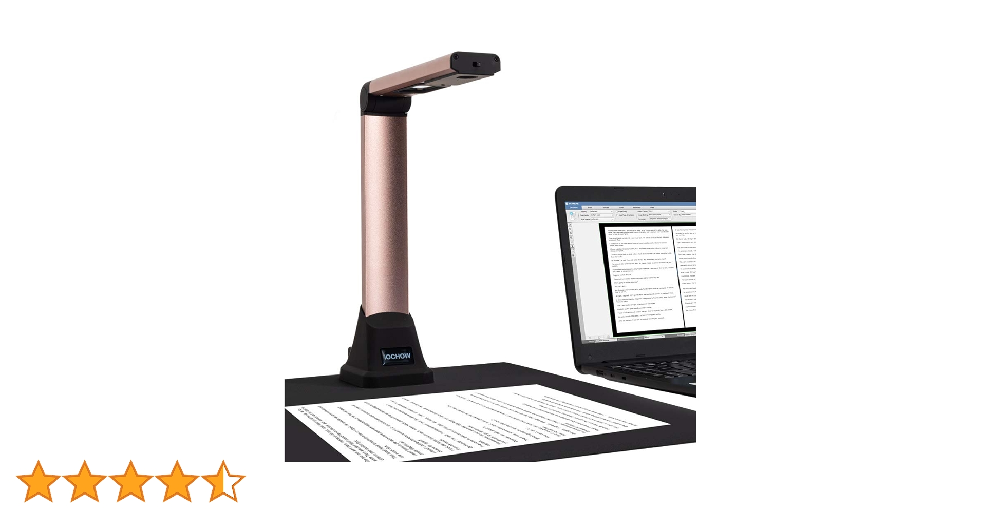 iOCHOWドキュメント スキャナー モデルS1 本体のみ Amazon | iOCHOW スキャナー S1 ドキュメントスキャナー 800万